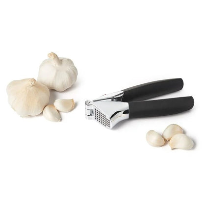Stainless Steel Garlic Press — Rust-Resistant, Easy-to-Clean Garlic Mincer
